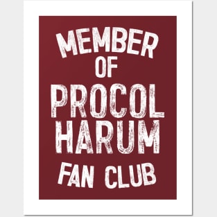 Procol Harum Fan Club / 60s Rock Fan Gift Posters and Art